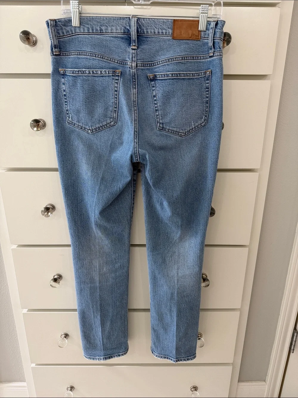 J. Crew Light Blue Straight-Leg Women's Jeans